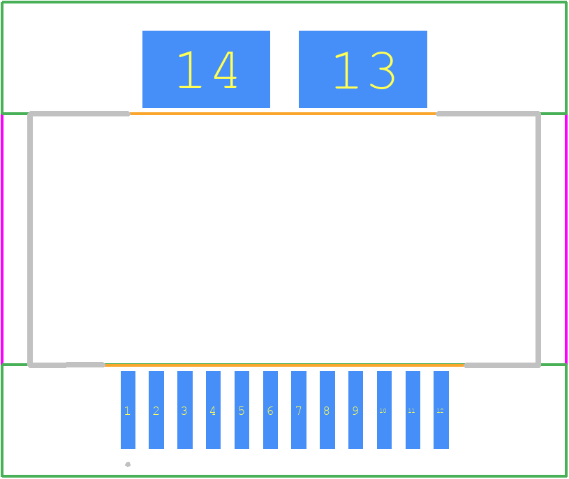 AFIC10275N - NXP PCB footprint - Other - Other - SOT1720-2