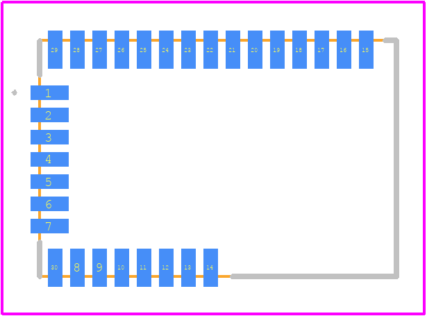BT860-SA - EZURIO PCB footprint - Other - Other - 12.85 X 8.5 X 2.2mm