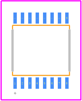 74AVCH4T245FT - Toshiba PCB footprint - Other - Other - 74AVCH4T245FT-1