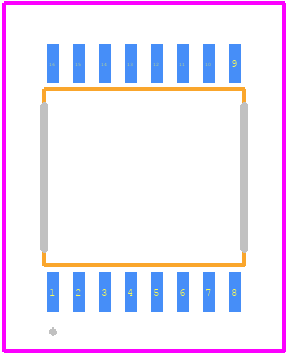 74AVC4T345FT - Toshiba PCB footprint - Other - Other - 74AVC4T345FT-1
