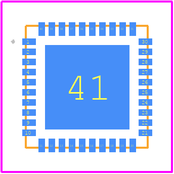 TB67Z853SFTG - Toshiba PCB footprint - Other - Other - P-WQFN40-0606-0.50-003_2025-5