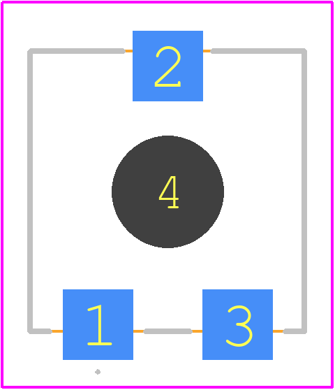 09TR11KA503DPR - CTS PCB footprint - Other - Other - 3-J Lead