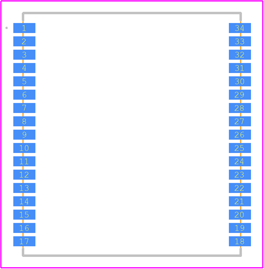 TFM.100A - Taoglas PCB footprint - Other - Other - 34-SMD_2025