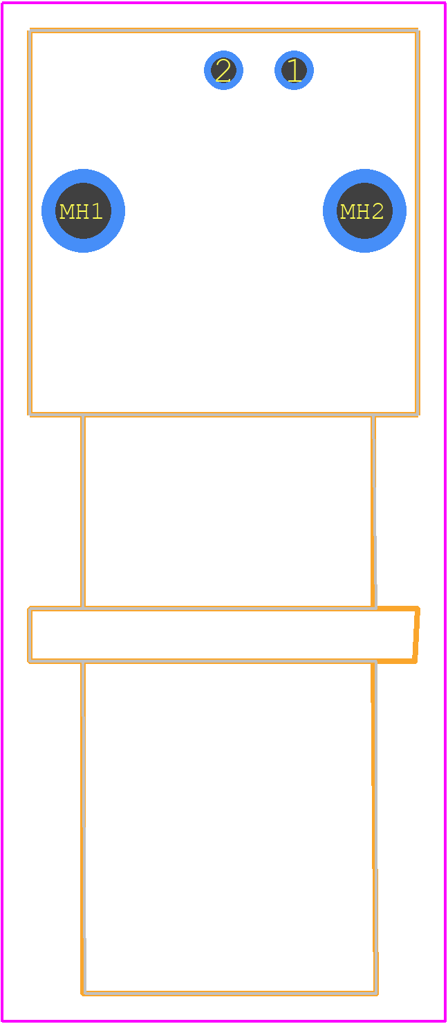 031-5486 - Amphenol PCB footprint - Other - Other - 031-5486-2