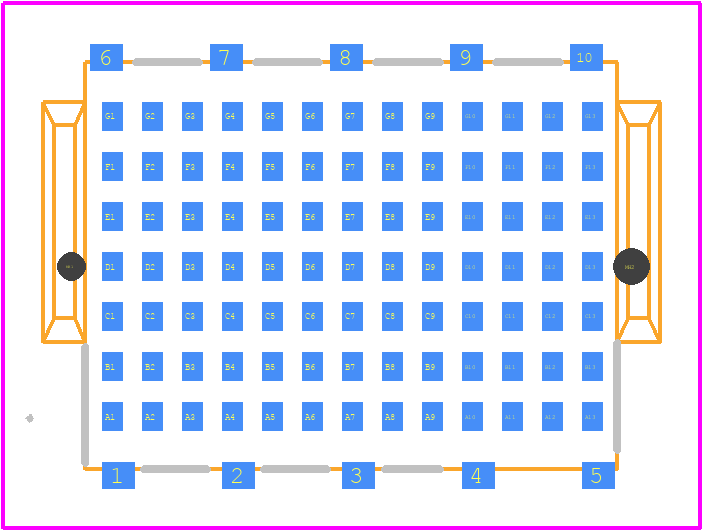 474192 - TE Connectivity PCB footprint - Other - Other - 474192-1