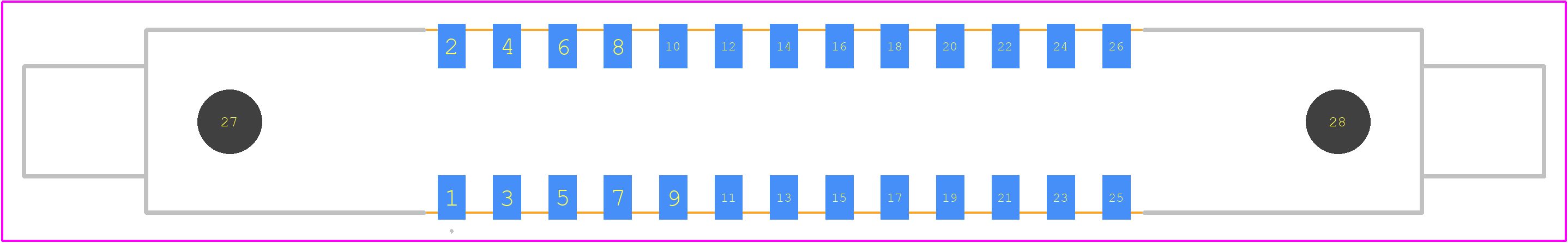 N4626-2200 - 3M PCB footprint - Other - Other - N4626-2200-2