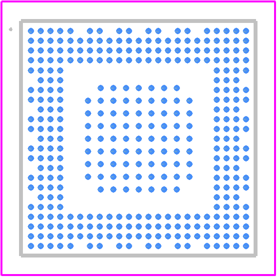 STM32MP153AAC3 - STMicroelectronics PCB footprint - Other - Other - STM32MP153AAC3-2