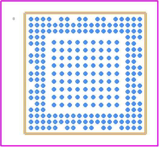 STM32MP151CAD3 - STMicroelectronics PCB footprint - Other - Other - STM32MP151CAD3-4