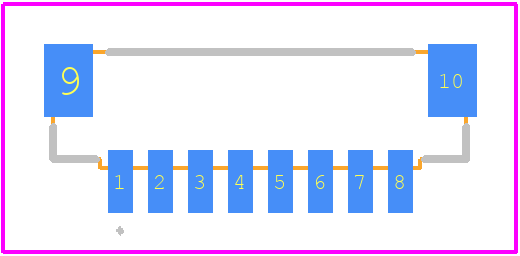 2473274-8 - TE Connectivity PCB footprint - Other - Other - 2473274-8-3