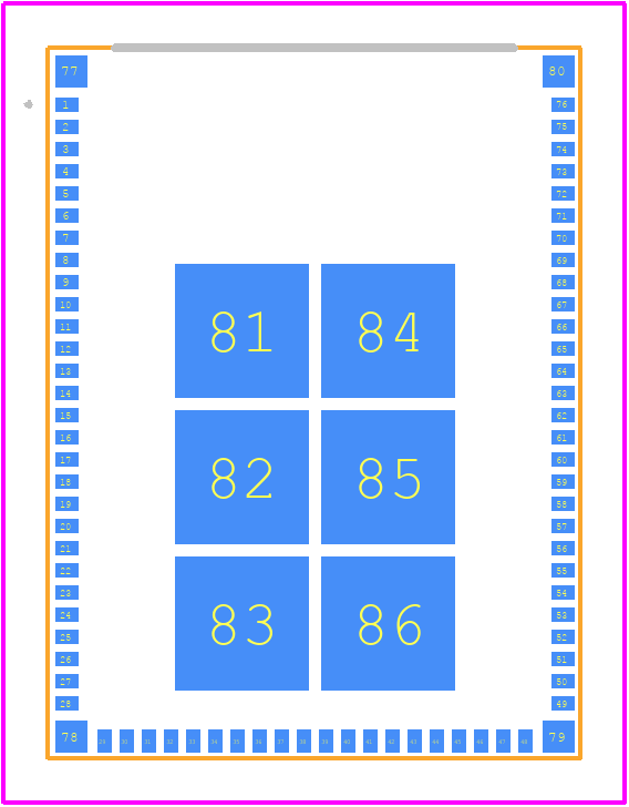 453-00200C - EZURIO PCB footprint - Other - Other - 453-00200C-2