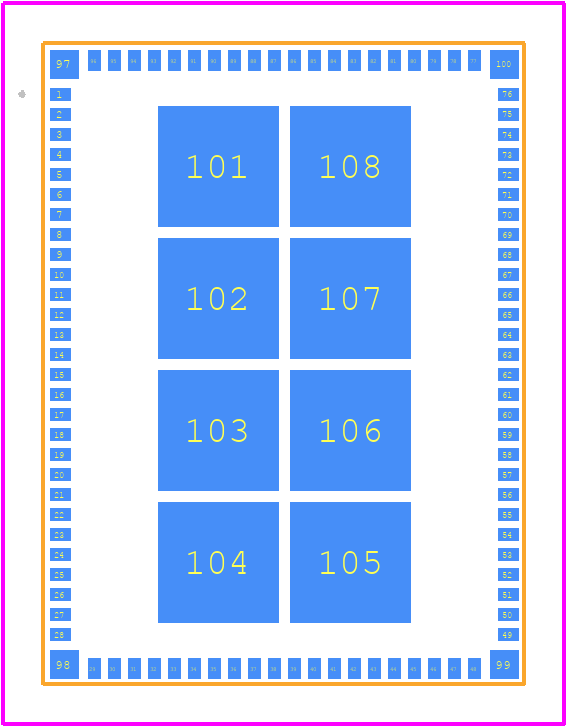 453-00199C - EZURIO PCB footprint - Other - Other - 453-00199C-3