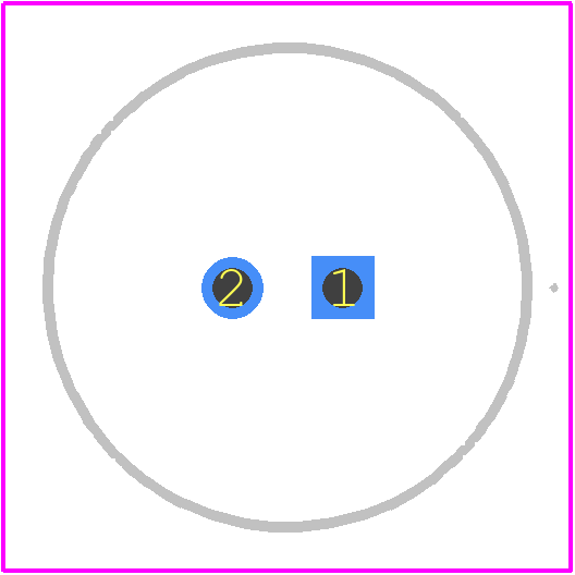 LUG01D - TITAN PCB footprint - Other - Other - LUG01D-2