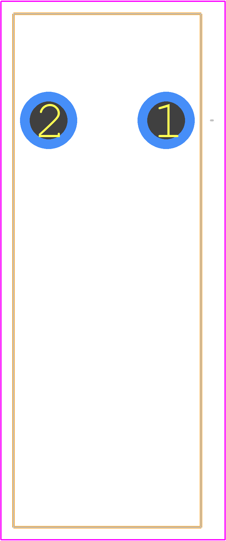 81519334 - Crouzet PCB footprint - Other - Other - 81519334-3