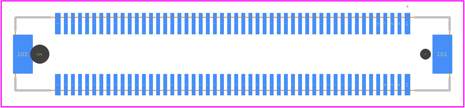 5353185-8 - TE Connectivity PCB footprint - Other - Other - 5353185-8-2