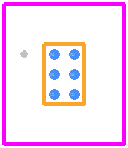 KTS1605EUB-TR - Kinetic Technologies PCB footprint - Other - Other - WLCSP-6, 1.0mm x 1.5mm x 0.620mm