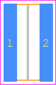 RNWA1225BTC12R0 - Stackpole Electronics, Inc. PCB footprint - Resistor Chip - Resistor Chip - RNWA1225.