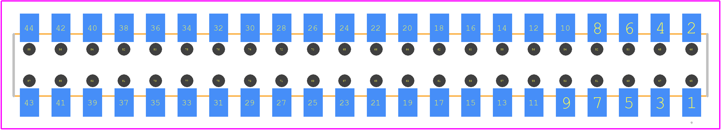 7-2267178-2 - TE Connectivity PCB footprint - Other - Other - 7-2267178-2-3