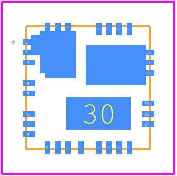 LM706A0RRXR - Texas Instruments PCB footprint - Other - Other - RRX0029B