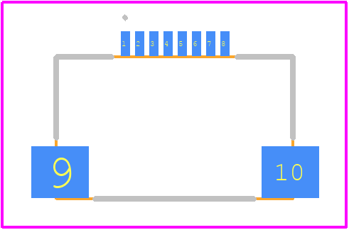 FH52K-8S-0.5SH(99) - Hirose PCB footprint - Other - Other - FH52K-8S-0.5SH(99)-2