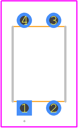 PC817AB - Sharp Microelectronics PCB footprint - Other - Other - 4-Pin PDIP_2025-1