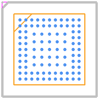 CYPM132197BZXITXUMA1 - Infineon PCB footprint - Other - Other - PG-VFBGA-97_1