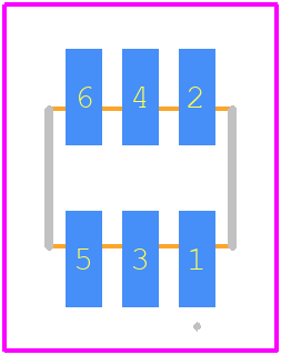DS1065-05-2*3S8BSXT - Connfly PCB footprint - Other - Other - DS1065-05-2*3S8BSXT-2