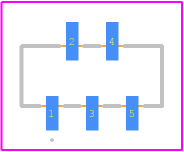 84982-5 - TE Connectivity PCB footprint - Other - Other - 84982-5-1