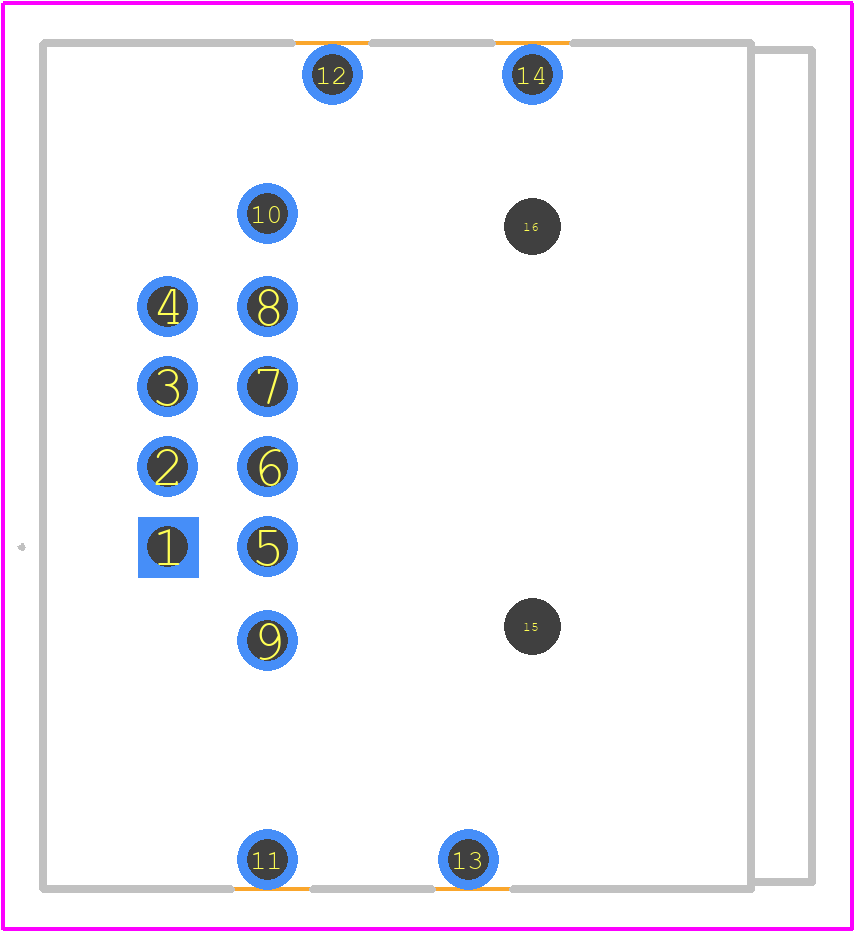 GT17V-8DP-DS-SB(55) - Hirose PCB footprint - Other - Other - GT17V-8DP-DS-SB(55)-4