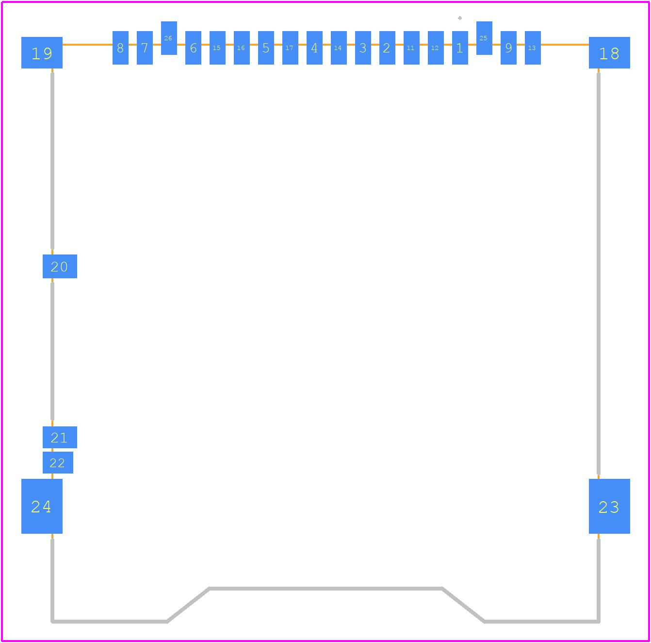 AXA573062P - HTK PCB footprint - Other - Other - AXA573062P-2