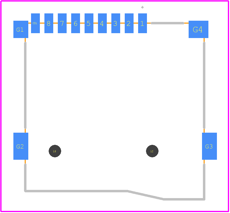 WMSD-08GFPPSR-M - Wisconn PCB footprint - Other - Other - WMSD-08GFPPSR-M