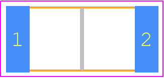 P-2512Y1003DSTS - Vishay PCB footprint - Resistor Chip - Resistor Chip - 2512_2025-4