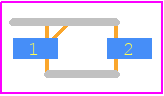 BZT52B11S - Rectron PCB footprint - Small Outline Diode - Small Outline Diode - SOD-323_