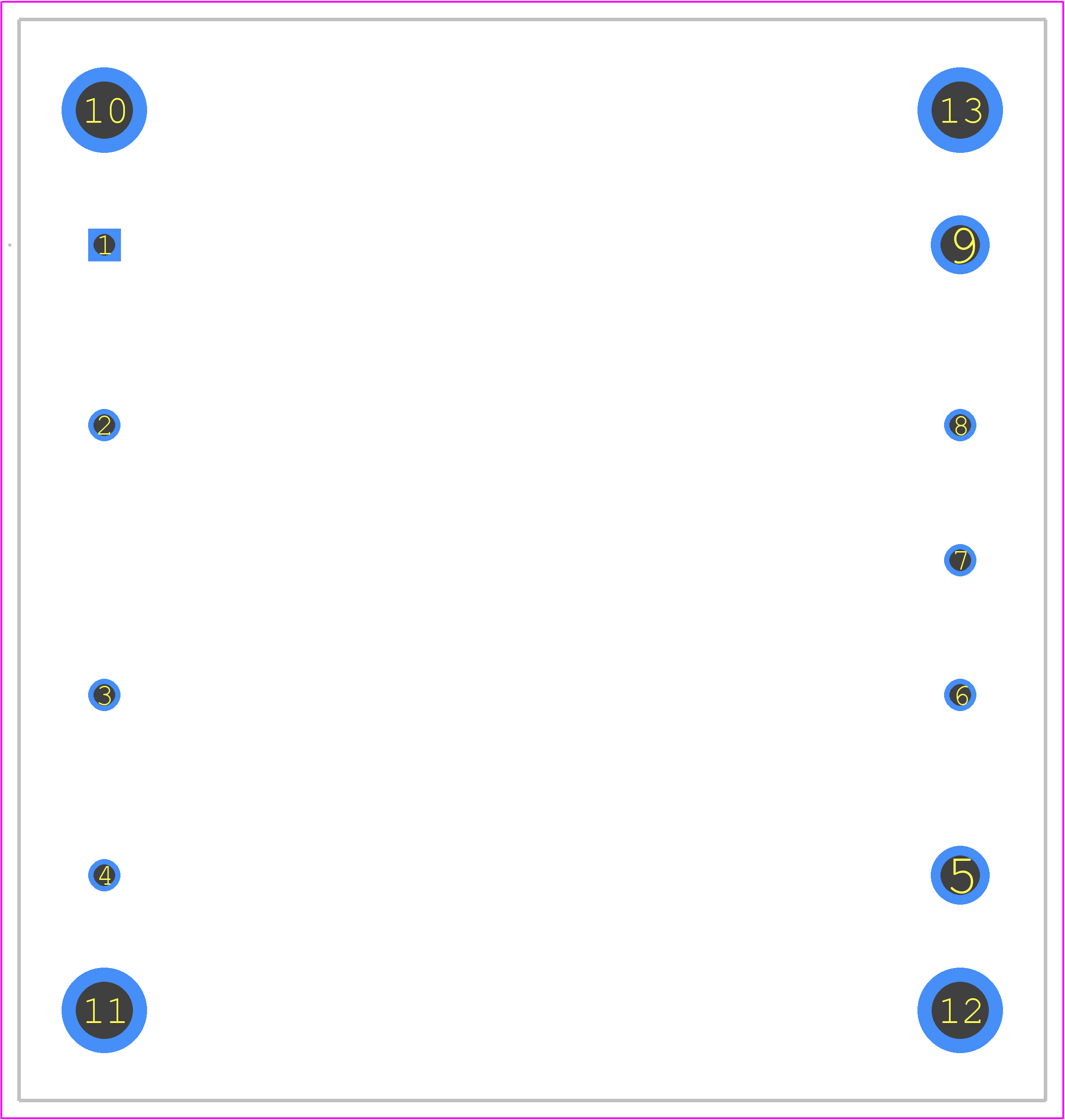 CHB50-24S15 - Cincon PCB footprint - Other - Other - CHB50-24S15-1