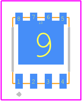 XPJ101N04N8R-G - Torex PCB footprint - Other - Other - DFN5060‐8L