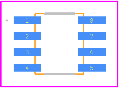 HAL3021DJ - TDK PCB footprint - Other - Other - SOIC-8