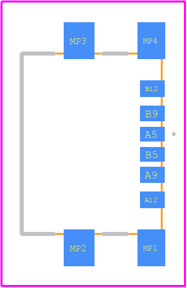 LUB-C115D-007-G-19 - Marutsu PCB footprint - Other - Other - LUB-C115D-007-G-19-3
