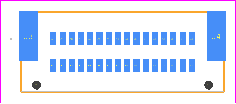 1545374 - Phoenix Contact PCB footprint - Other - Other - FP_0,8_SL_32