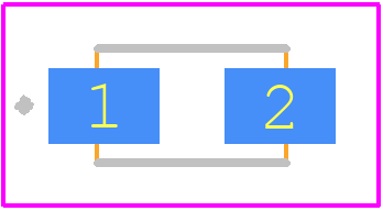 S1MHQ-13 - Diodes Incorporated PCB footprint - Other - Other - SMA_2025