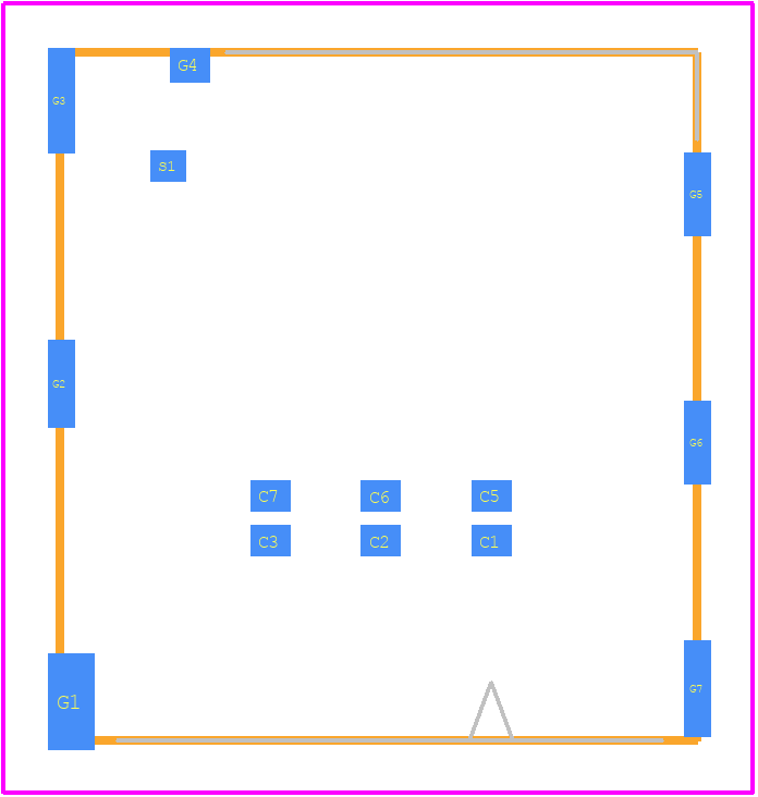 KP10S-SF-PEJ(812) - Hirose PCB footprint - Other - Other - KP10S-SF-PEJ(812)-6
