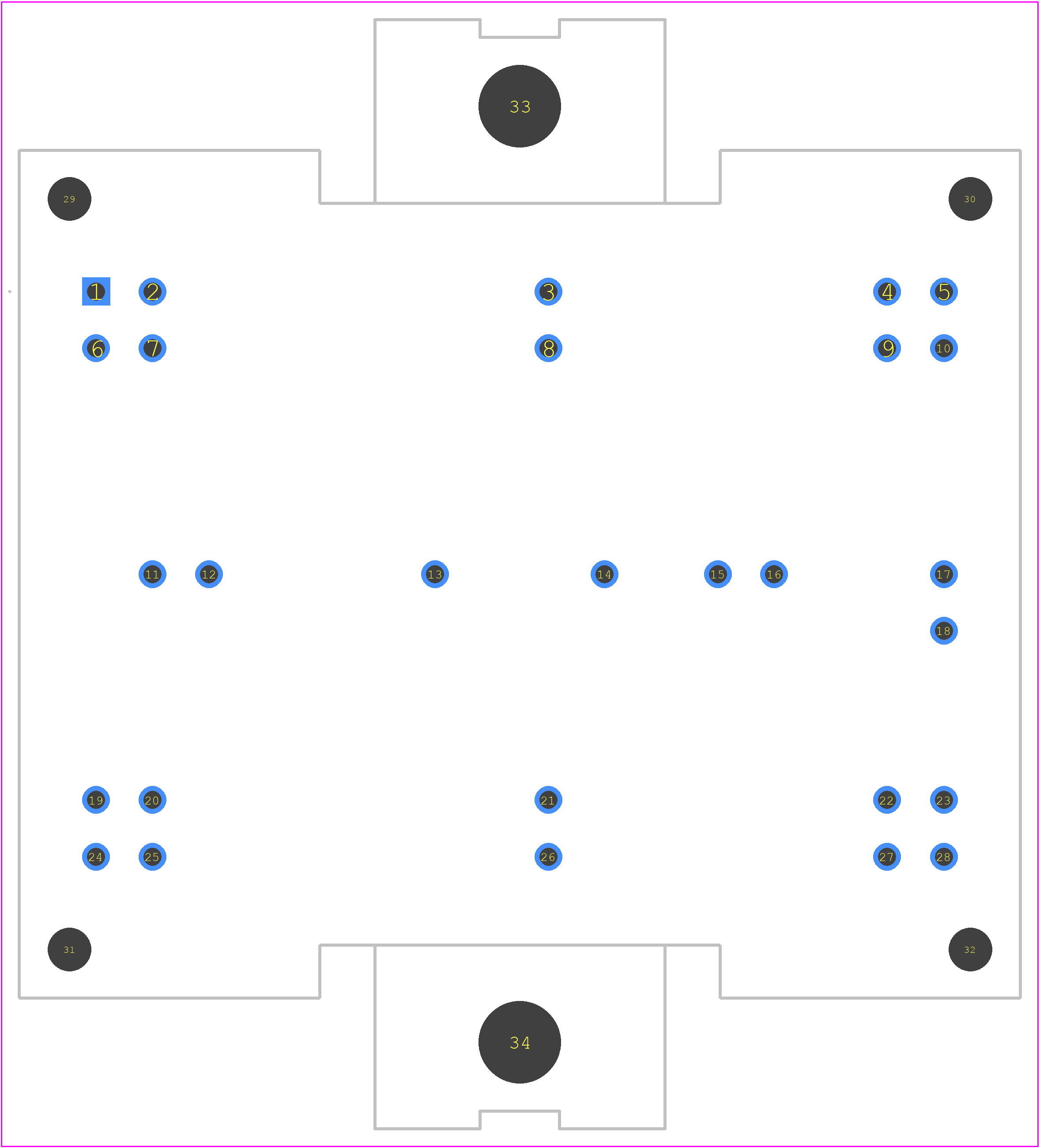 CAB6R0A23GM4T - Wolfspeed PCB footprint - Other - Other - CAB6R0A23GM4T-3
