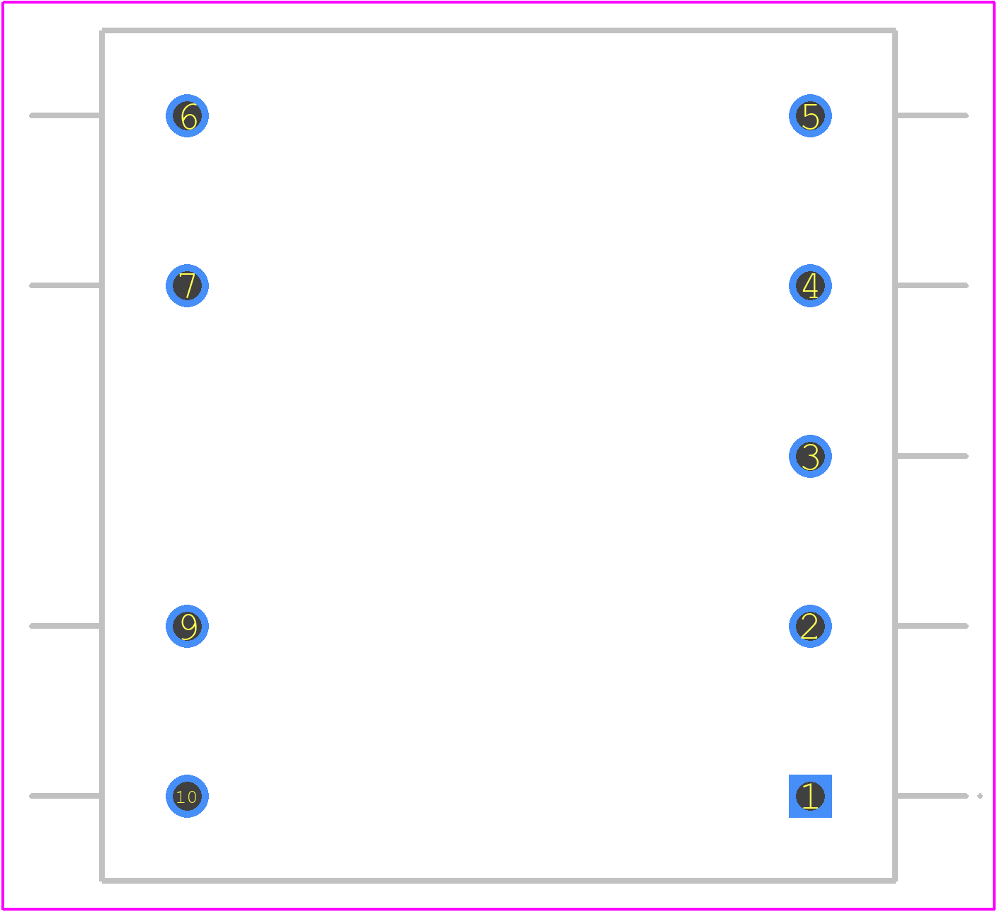 SPFC-EER28-125 - Bel PCB footprint - Other - Other - SPFC-EER28-125-2