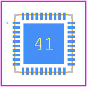 CC2340R53E0RKPR - Texas Instruments PCB footprint - Other - Other - RKP0040B_2026-1.5