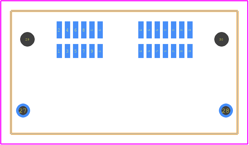 HSEC8-113-01-L-RA-L2 - SAMTEC PCB footprint - Other - Other - HSEC8-113-01-L-RA-L2-4