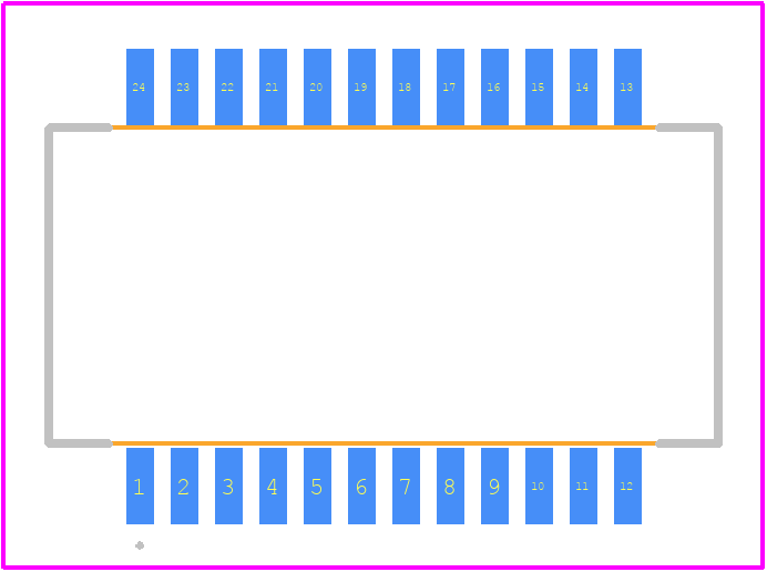 TM6164ANL - Taoglas PCB footprint - Other - Other - TM6164ANL-1