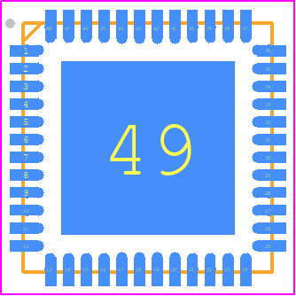 MMIQA-0626HPSM - Marki PCB footprint - Quad Flat No-Lead - Quad Flat No-Lead - 48-QFP