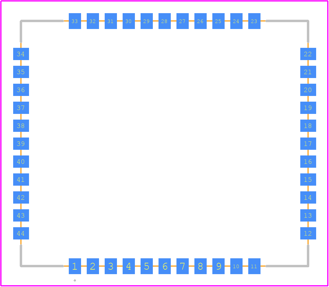 TMCM-1290-MODBUS-T - Analog Devices PCB footprint - Other - Other - 24.0mm x 20.5mm x 3.0mm