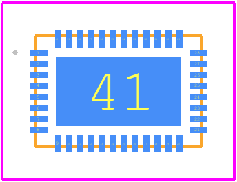 PI3DPX1235Q2ZLBEX - Diodes Incorporated PCB footprint - Other - Other - 40-TQFN_2025-4