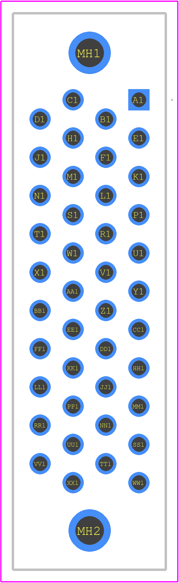 SMP20G-42027 - Vishay PCB footprint - Other - Other - SMP20G-42027-4