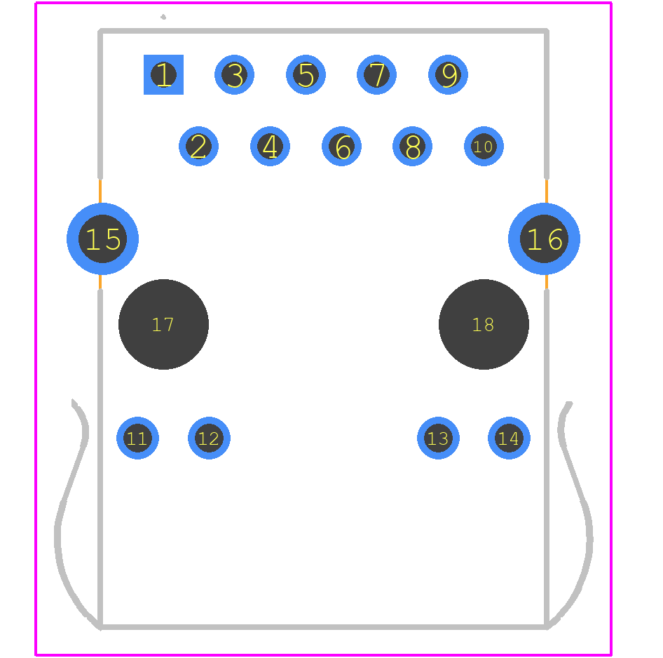 TMJG4820G4NL - Taoglas PCB footprint - Other - Other - TMJG4820G4NL-2