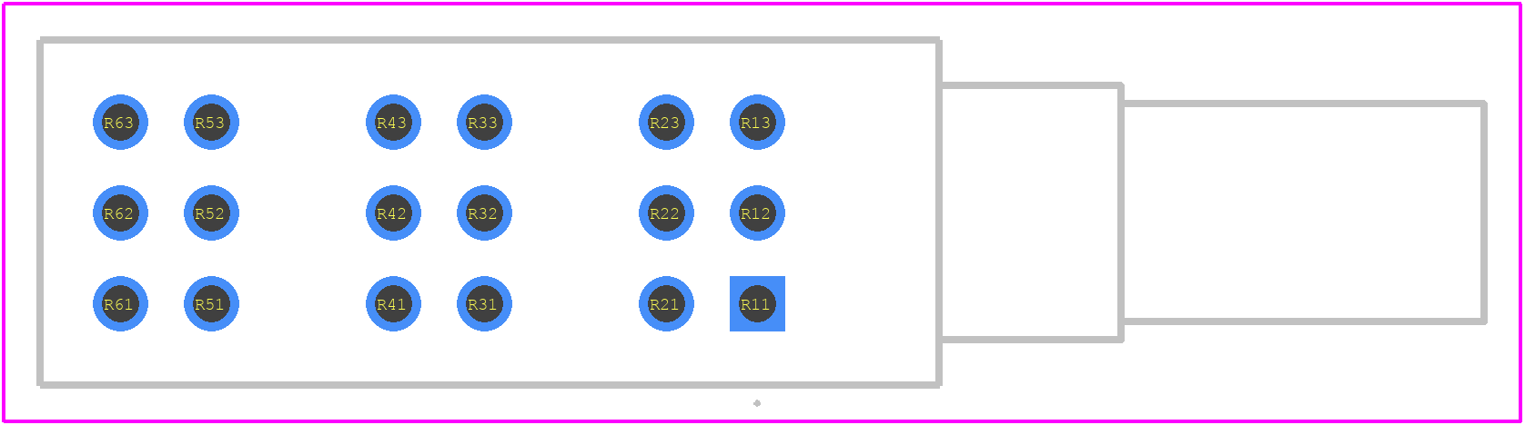 PTD906-2015P-C203 - Bourns PCB footprint - Other - Other - PTD906-2015P-C203-4